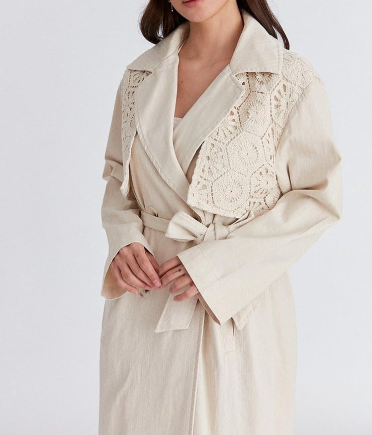 CROCHET TRENCH