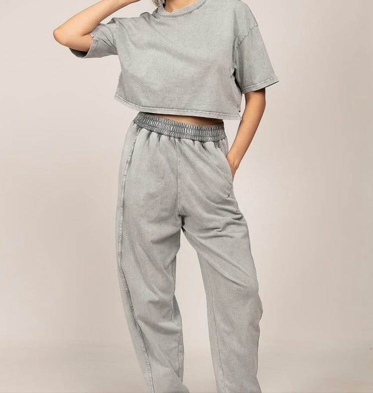 OVERSIZED PANT AND SHIRT SET