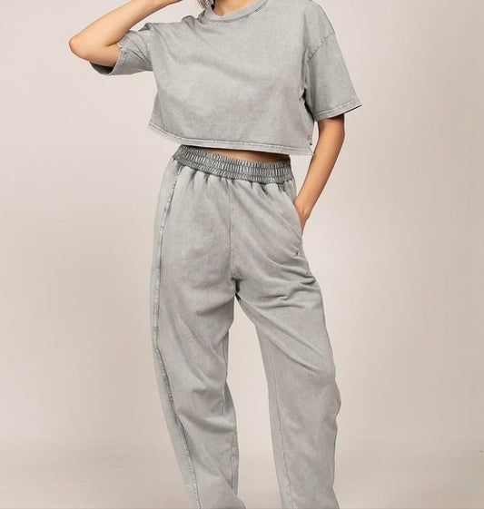 OVERSIZED PANT AND SHIRT SET