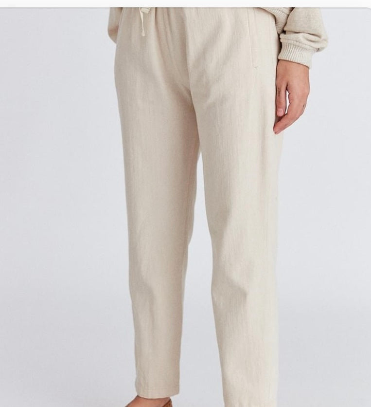 GABARDIN CROPPED PANTS